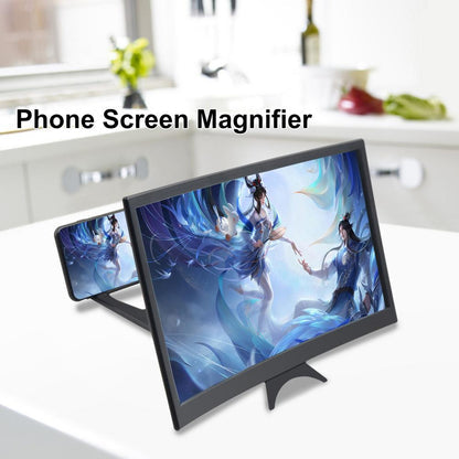 12-Inch HD Screen Magnifier Stend Enlarged Screen Mobile Phone Projection